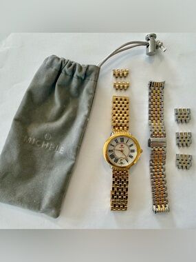 MICHELE Serein Watch - Gold and Two-tone bands with extra links